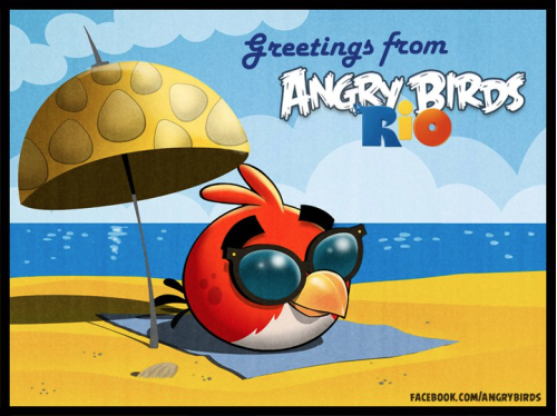 Angry Birds Rio Beach Volleyball