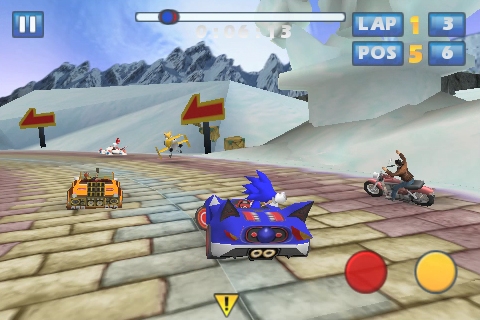 Sonic & Sega All-Stars Racing iPad