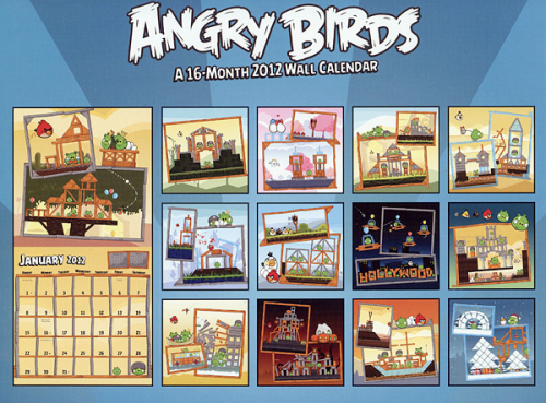 Angry Birds Calendario
