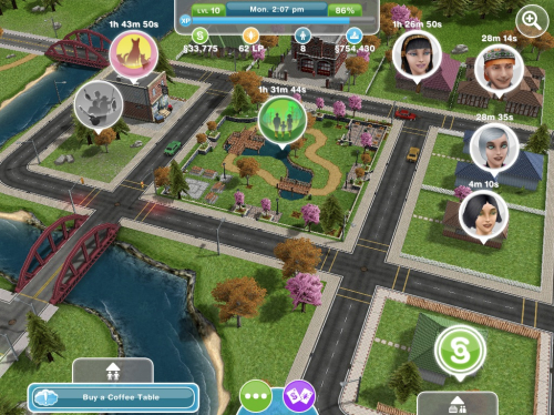 The Sims Freeplay EA Mobile