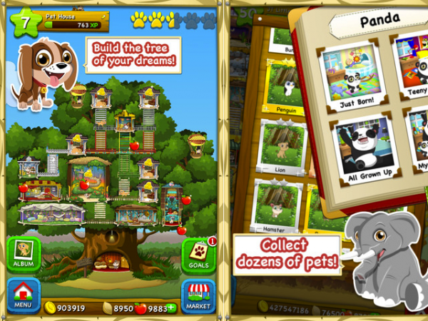 zynga animali dream pethouse