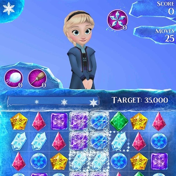 Trucchi Frozen Free Fall per iPhone e iPad