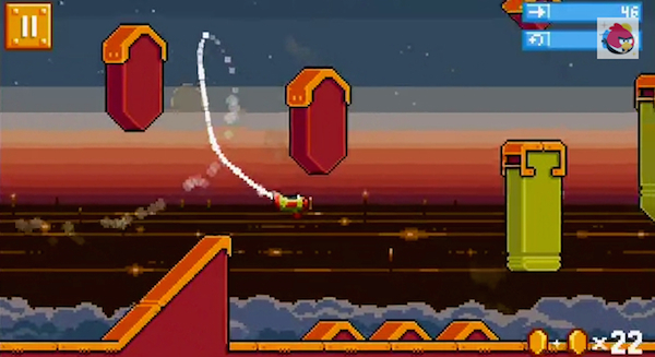 Screenshot del gioco RETRY di Rovio