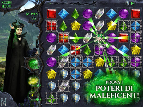 Maleficent Lampi di Gemme è ora disponibile su App Store