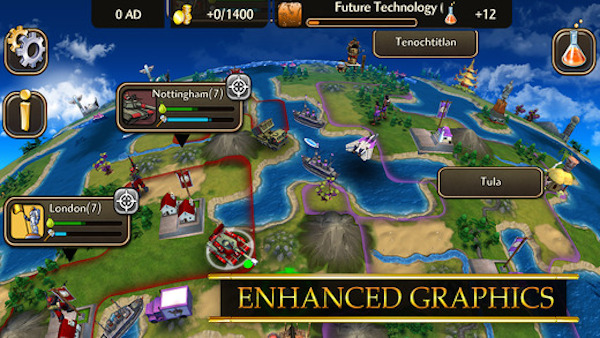 Trucchi Civilization Revolution 2 per iPhone e iPad