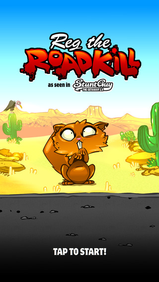Su App Store è ora disponibile Reg the Roadkill