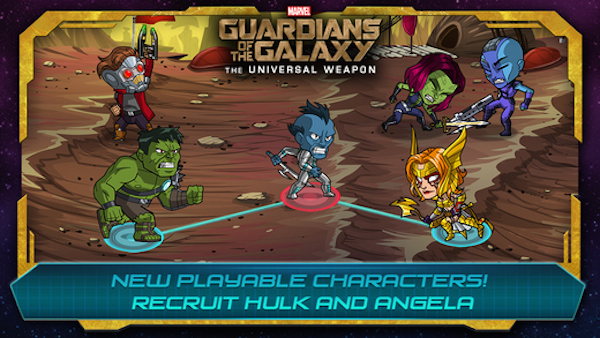 Trucchi Guardians of the Galaxy: The Universal Weapon per iPhone e iPad
