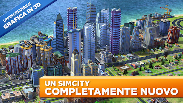 Screenshot del gioco SimCity BuildIt