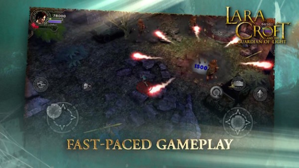 Screenshot del gioco Lara croft e i Guardiani della Luce