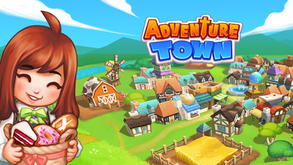 Screenshot del gioco Adventure Town