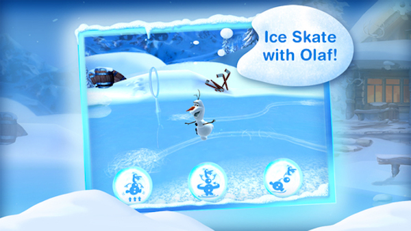 Screenshot del gioco Olaf’s Adventures