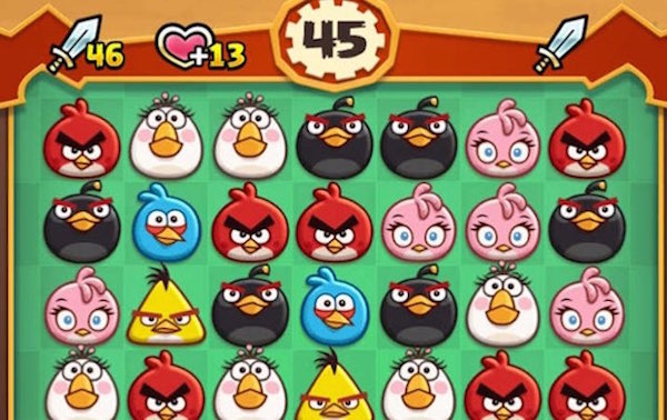 Screenshot del nuovo gioco Angry Birds