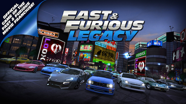 Immagine di presentazione del gioco Fast & Furious: Legacy