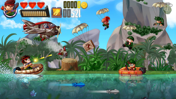 Screenshot del gioco Ramboat
