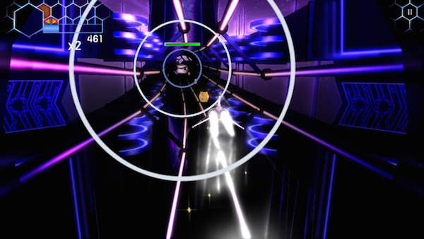 Screenshot del gioco SineWave