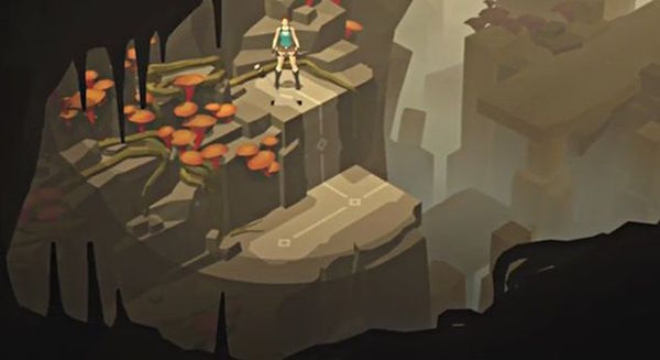 Immagine del nuovo gioco Lara Croft Go