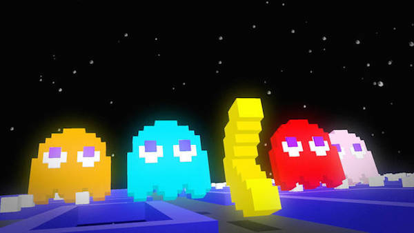 Immagine di presentazione del gioco Pac-Man 256