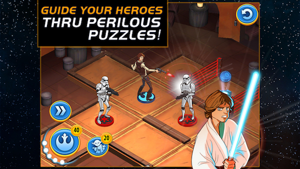 Screenshot del gioco Star Wars – Heroes Path