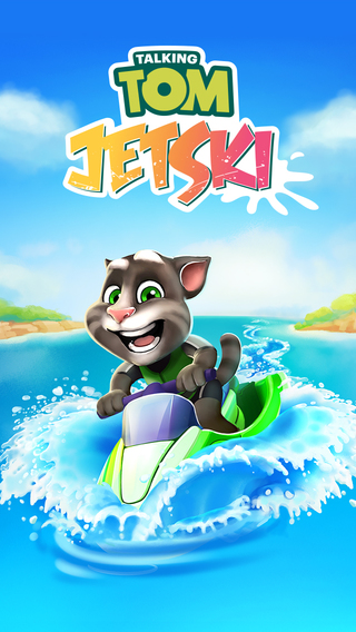 Immagine di presentazione del gioco Talking Tom Jetski