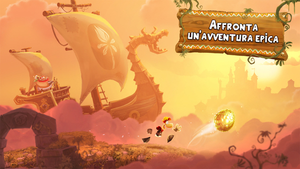 Screenshot di Rayman Adventures