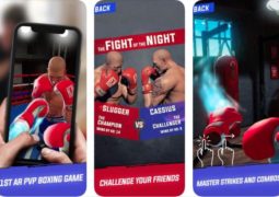 Glowing Gloves AR Boxing Game